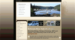 Desktop Screenshot of mckenzierivertrail.com