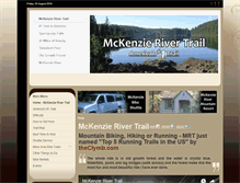 Tablet Screenshot of mckenzierivertrail.com